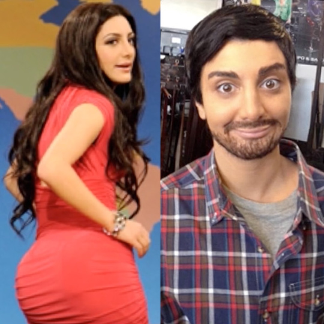 Snl S Nasim Pedrad Talks Kardashians Impersonates Aziz Ansari E Online